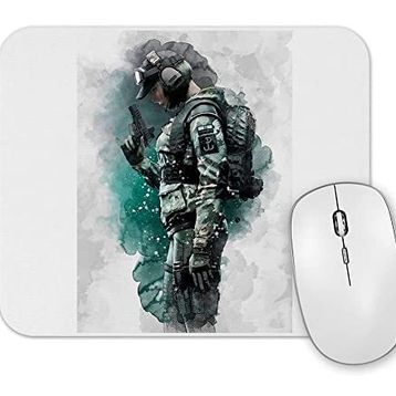 Baskı Dükkanı Rainbow Six Siege Ela Mouse Pad