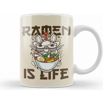 Baskı Dükkanı Ramen is Life Kupa