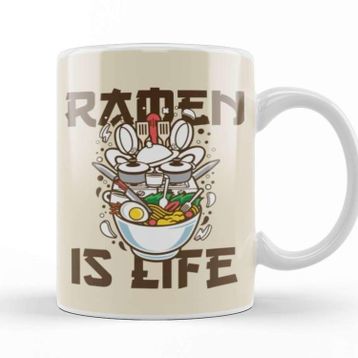 Baskı Dükkanı Ramen is Life Kupa