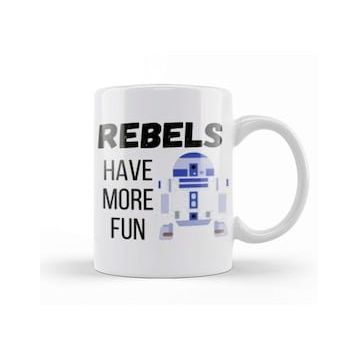 Baskı Dükkanı Rebels Have More Fun Sarcastic Funny Kupa