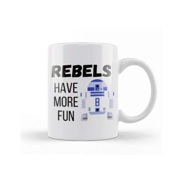 Baskı Dükkanı Rebels Have More Fun Sarcastic Funny Kupa