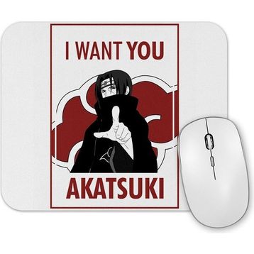Baskı Dükkanı Recruta Akatsuki Naruto Mouse Pad