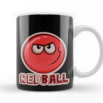 Baskı Dükkanı Red Ball 4 the Red Ball Porselen Kupa