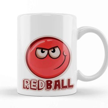 Baskı Dükkanı Red Ball 4 the Red Ball Porselen Kupa