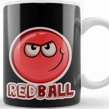 Baskı Dükkanı Red Ball 4 the Red Ball Porselen Kupa