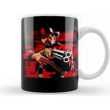 Baskı Dükkanı Red Dead Redemption Porselen Kupa