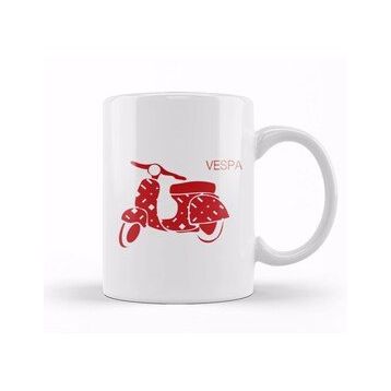 Baskı Dükkanı Red Vespa Kupa