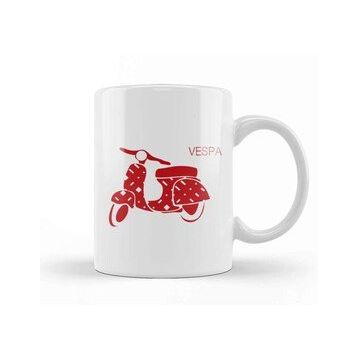 Baskı Dükkanı Red Vespa Kupa