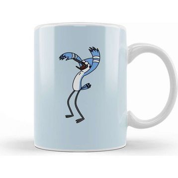 Baskı Dükkanı Regular Show Mordecai Kupa