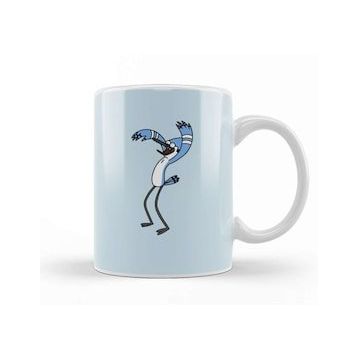 Baskı Dükkanı Regular Show Mordecai Kupa
