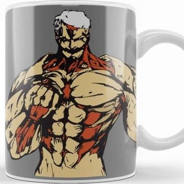 Baskı Dükkanı Reiner Attack On Titan Kupa