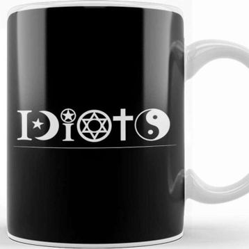 Baskı Dükkanı Religious Idiots Kupa