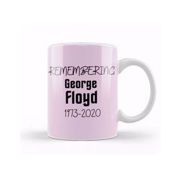 Baskı Dükkanı Rememberıng George Floyd 1973 2020 Kupa