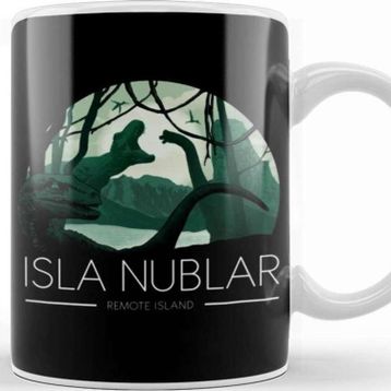 Baskı Dükkanı Remote Island Jurrasic World Kupa
