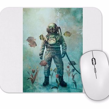 Baskı Dükkanı Retko Balık Adam Mouse Pad