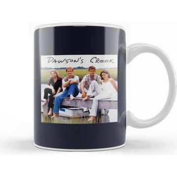 Baskı Dükkanı Retro Dawsons Creek Cast Kupa