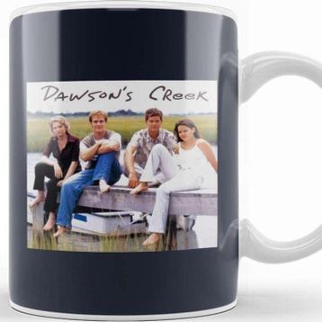Baskı Dükkanı Retro Dawsons Creek Cast Kupa