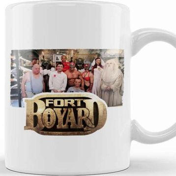 Baskı Dükkanı Retro Fort Boyard Cast Kupa