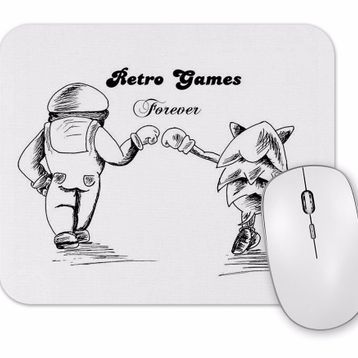 Baskı Dükkanı Retro Game Forever Mouse Pad