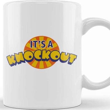 Baskı Dükkanı Retro Knockout Kupa