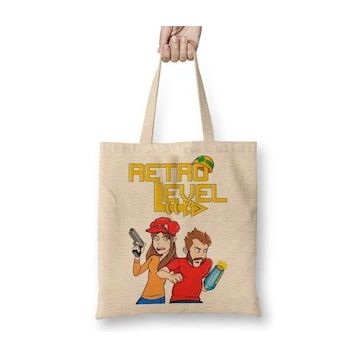 Baskı Dükkanı Retro Level Bez Çanta