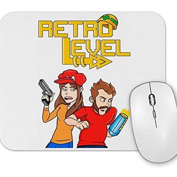 Baskı Dükkanı Retro Level Mouse Pad