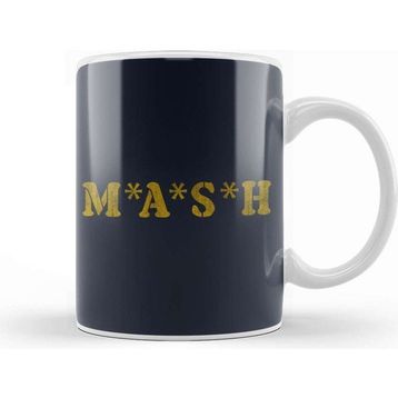 Baskı Dükkanı Retro Mash Logo Kupa