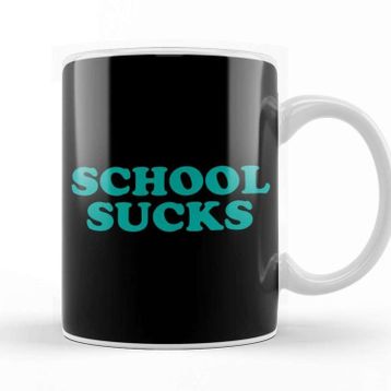 Baskı Dükkanı Retro School Sucks Kupa