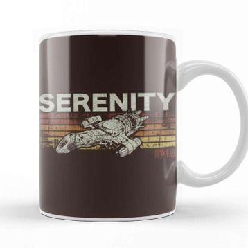 Baskı Dükkanı Retro Serenity Kupa