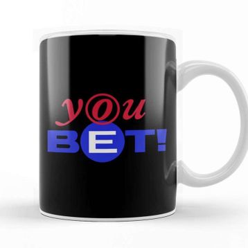 Baskı Dükkanı Retro You Bet Kupa