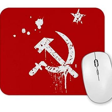 Baskı Dükkanı Revolution Orak Çekiç Mouse Pad