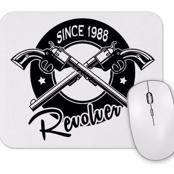 Baskı Dükkanı Revolver Mouse Pad