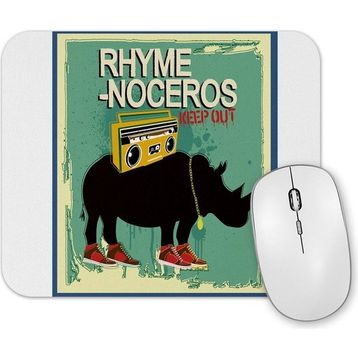 Baskı Dükkanı Rhymenoceros Mouse Pad