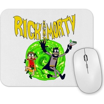 Baskı Dükkanı Rick Morty Batman Mouse Pad