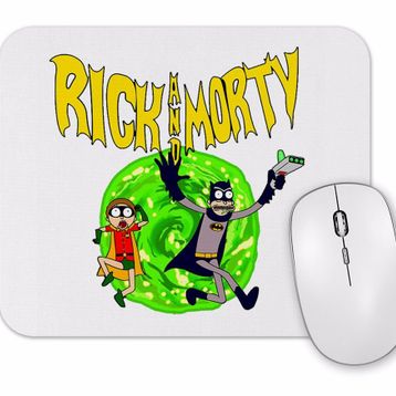 Baskı Dükkanı Rick Morty Batman Mouse Pad