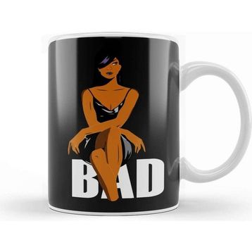 Baskı Dükkanı Rihanna Bad Kupa