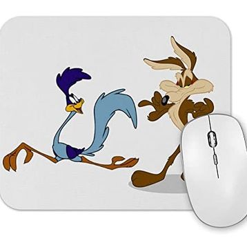 Baskı Dükkanı Road Runner ve Coyote 01 Mouse Pad