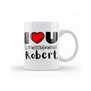 Baskı Dükkanı Robert Lewandowski Merch Kupa