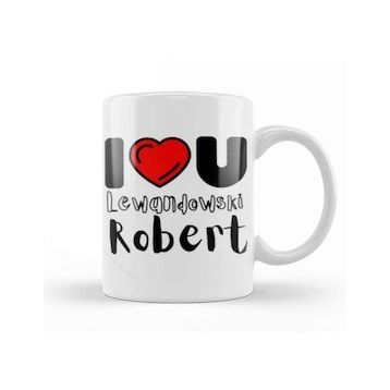 Baskı Dükkanı Robert Lewandowski Merch Kupa