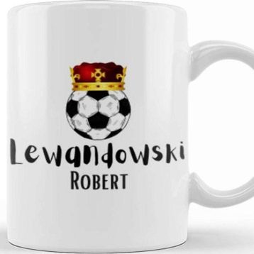 Baskı Dükkanı Robert Lewandowski Merch Kupa