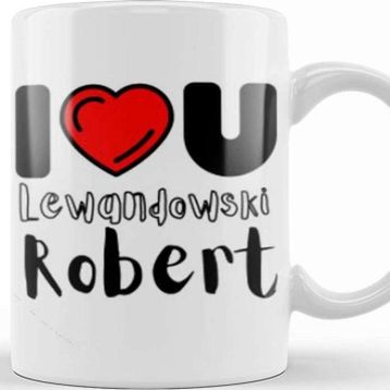 Baskı Dükkanı Robert Lewandowski Merch Kupa