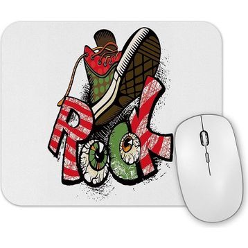 Baskı Dükkanı Rock And Roll Mouse Pad