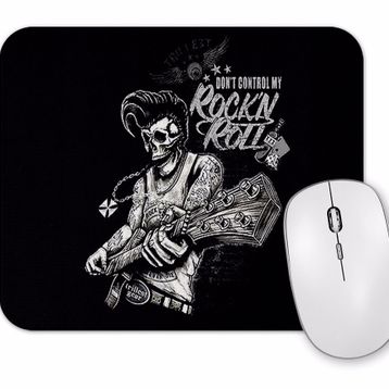 Baskı Dükkanı Rock And Roll Mouse Pad