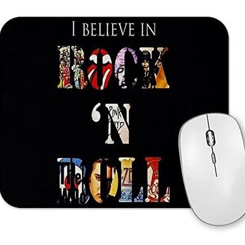 Baskı Dükkanı Rock in Roll Mouse Pad