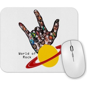 Baskı Dükkanı Rock Roll Müzik Gitar 04 Mouse Pad