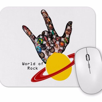 Baskı Dükkanı Rock Roll Müzik Gitar 04 Mouse Pad