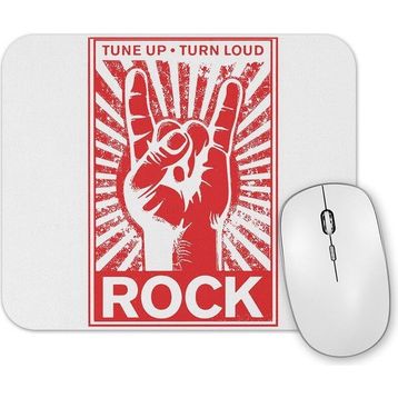 Baskı Dükkanı Rock Roll Müzik Gitar 05 Mouse Pad
