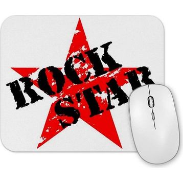 Baskı Dükkanı Rock Star Mouse Pad