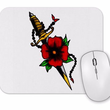 Baskı Dükkanı Rosa E Punhal Mouse Pad