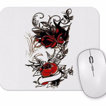 Baskı Dükkanı Rose Mouse Pad